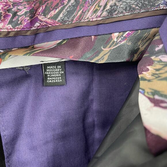 Ted Baker Sterling Small Check Trousers Grey Men's Size 38L - Picture 7 of 9